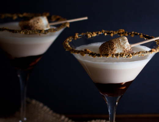 the ultimate s'mores martini